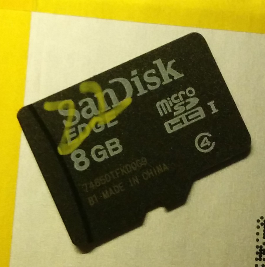 OEM microSD card